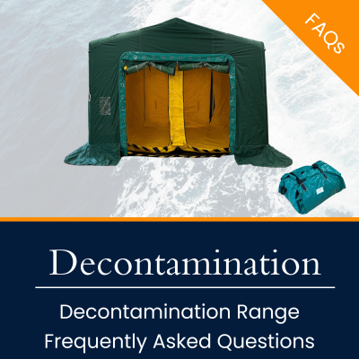 Decontamination FAQs: Decontamination Shelters, and Decontamination Showers. 