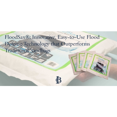 FloodSax®: Innovative, Easy-to-Use Flood Defense Technology that Outperforms Traditional Sandbags