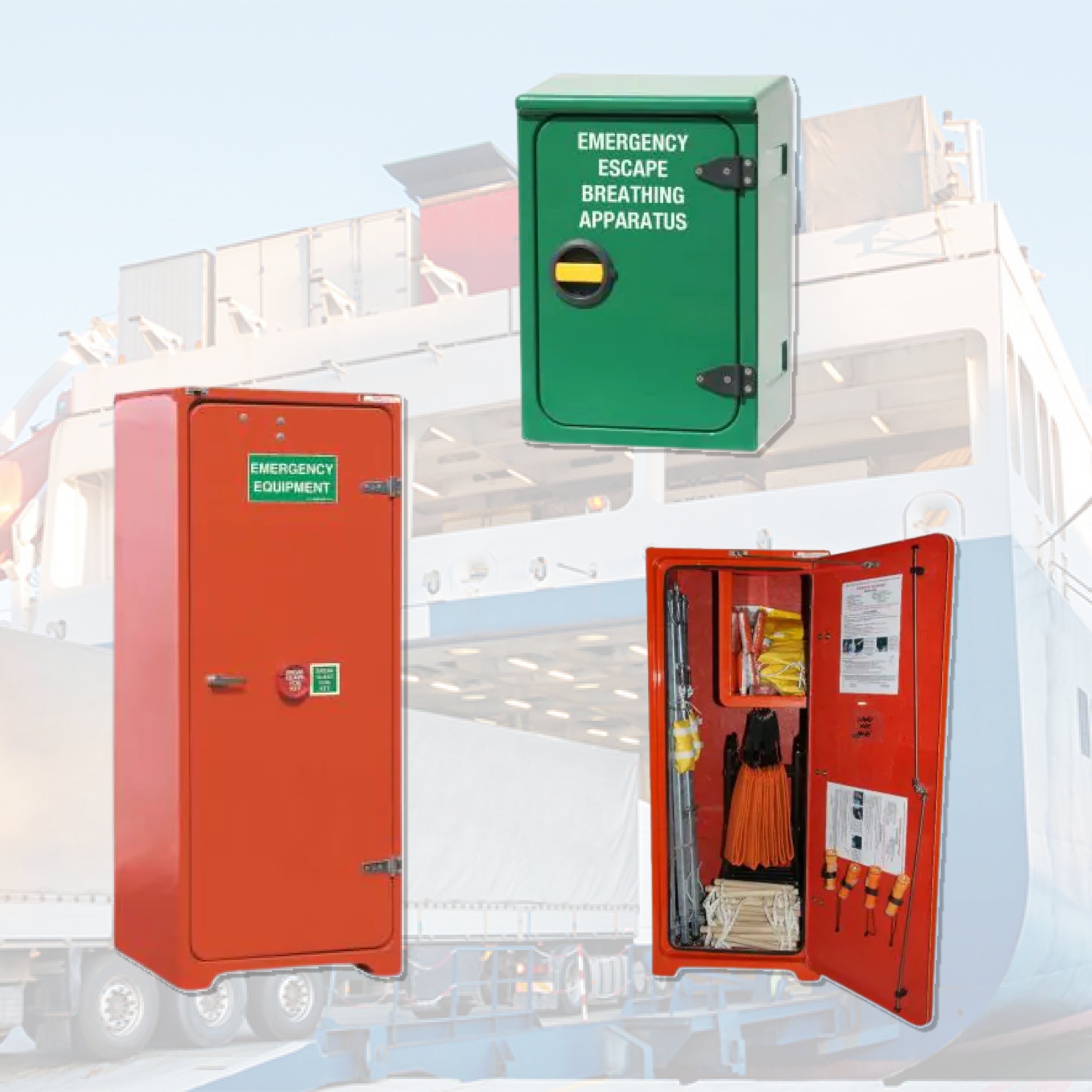 Equipment Lockers, Chests & Cabinets