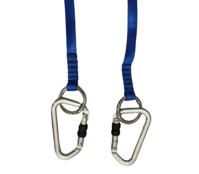 Carabiner - Marine-Grade Screwgate Carabiner for Fibrelight Cradles and Emergency Ladders - MOB Cradles / Ladders Corrosion-resistant Carabiners 