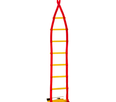 Fibrelight Instinct Ladder - Heavy-Duty Ladder for Fire & Rescue Services - Heavyweight Webbed Ladder with GRP Rungs 