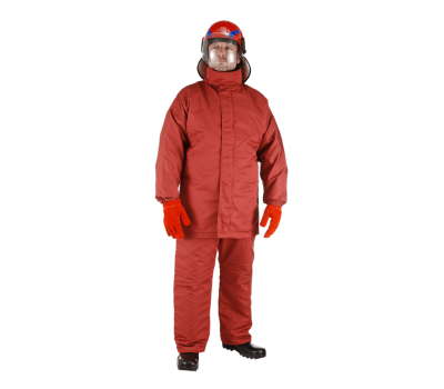 MED FireBuddy Suit Level 1 (2020) Two-Piece Fire-Resistant Suit for Fire Fighting - Thermal Barrier Jacket & Trousers - Fire Protective Clothing Set