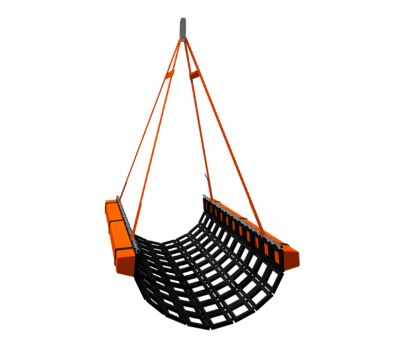 Jason's Cradle Recovery Stretcher - SOLAS Approved Man Overboard Stretcher for High Sided Vessels -Casualty Recovery - Body Recovery - Diver Support