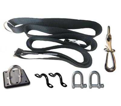 Liferaft Securing Strap - Securing Straps for Liferaft - Liferaft Lashing with Senhouse Slip & Shackle Option 
