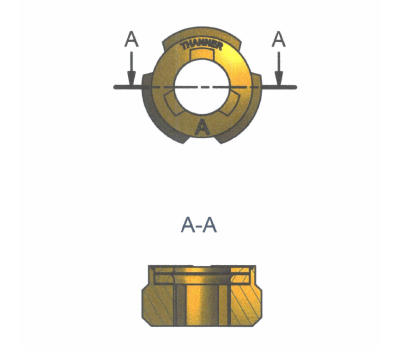 Thanner Blade Diaphragm (250 bar burst pressure)