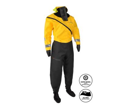 SOLAS PPE Drysuit With Fabric Socks - WOSS Breathable Drysuit - Breathable SOLAS PPE Safety Suit with Fabric Socks - Woss SOLAS Approved Drysuit with Integrated Socks