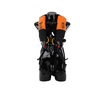 Besto 300N SOLAS Fall Arrest Lifejacket - Besto Fall Arrest 300N SOLAS Wipe Clean Orange - Besto Fall Arrest SOLAS Lifejacket