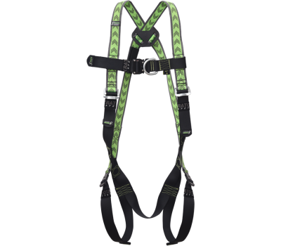 Kratos AKROS 1 Comfort Body Harness - 2 Attachment Points with Automatic Buckles - Sternal & Dorsal D-Rings for Fall Arrest - FA1010500A, FA1010500A1