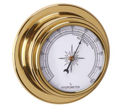 Hygrometer - Measure Humidity of Air - Brass Humidity Meter - Hygrometer for Humidity levels Display  - IMPA 370256