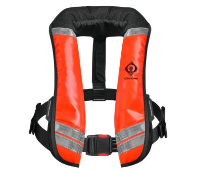 Crewsaver Crewfit XD 275N Wipe Clean Manual / Automatic Lifejacket - Crewfit 275 Newton XD Workvest - ISO Approved Inflatable Lifejackets - 9251W