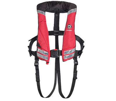 Crewsaver Crewfit XD 275N Harness Manual / Automatic Inflation - Crewfit 275 Newton XD Workvest - ISO Approved Inflatable Lifejackets - 9255