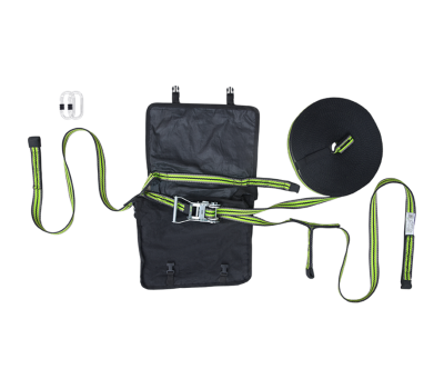 Kratos Eco Line - Horizontal Temporary Lifeline for 2 Users - Temporary Lifeline with Adjustable Length from 5 to 20 Metres - FA6000700