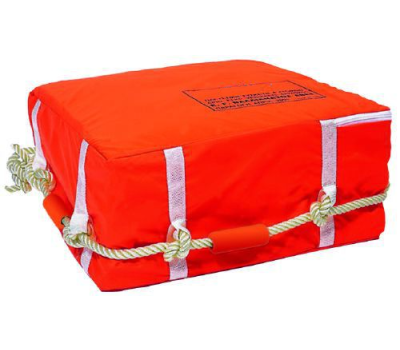 Buoyant Apparatus SOLAS 74 - Box Type Floating Device (Fabric) - Fabric LifeRaft SOLAS 74 - Weather Resistant Nylon Fabric Life-Saving Raft with Rope Handles - 03821