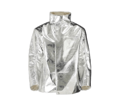  SOLAS Flameguard MK3 Firefighter Jacket - SOLAS Certified Fire-Resistant Jacket - Aluminised Fire Resistant Material Jacket to EN11612