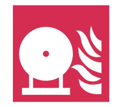 Fixed Fire Extinguishing Bottle Sign - Fire Fighting Sign for Fixed Fire Extinguishing Bottle - Fixed Fire Extinguisher Bottle Location Fire Protection Sign