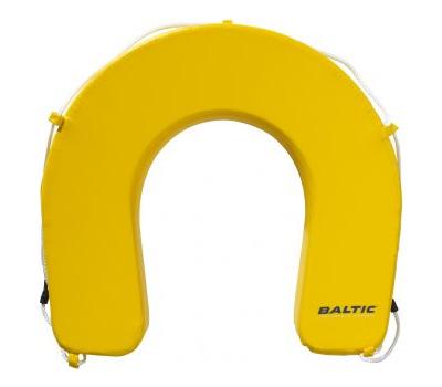 Baltic Horseshoe Lifebuoy - Yellow Horseshoe Life Rings - Horseshoe Lifebuoy in Yellow - Yellow Horseshoe Lifebuoys 