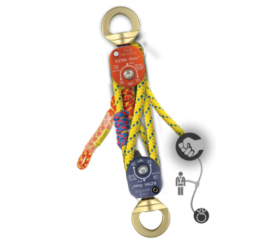 Matesaver Block & Tackle - Man Overboard Lifting Pulley System - MOB Man Overboard Lifting Arrangement - P41-KIT