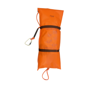 50m, 75m, 100m Offshore Throwing Lines and Bag for Offshore Professionals - Long Reach Recovery Throw-Lines with Heavy Duty PVC Bag 