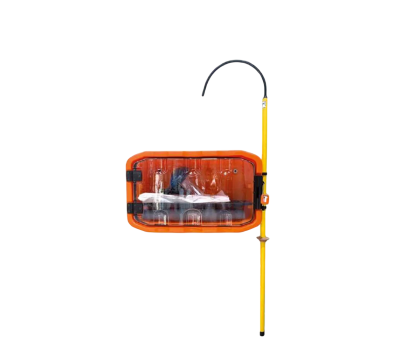 Penta Wall-Mounted Rescue Kit - Mounting Kit for TP12EC Insulating Rescue Pole / Hook - Insulated Rescue Hook Mounting Kit - PS2-PM-KITVE 