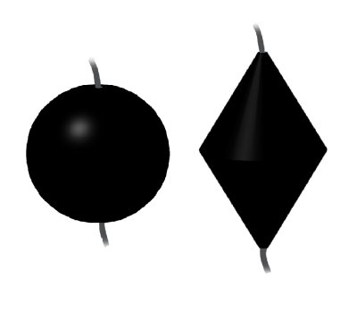 Day Signals / Commercial Day Shapes - Maritime Diamond, Circular, Ball Daylight Signal Shapes