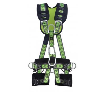 Kratos Speed-Air 5 Suspension Harness – 5 Attachment Points with Belt & Automatic Buckles – Dorsal, Sternal, Ventral & Lateral D-Rings – EN 361, EN 358 & EN 813 Certified – FA1020601A