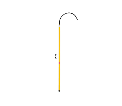 Penta Insulated Rescue Stick - Rescue Pole for Pulling Injured Casualty into Safe Area - Electric Shock / Arc Flash Insulated Rescue Hook - TP12EC 