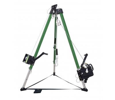 Kratos 7ft Tripod Ex-Zone 1 - Tripod with 7 Feet Maximum height for Access in Confined Spaces - Adjustable Height Tripod from 1.15 m to 2.15 m - FA6000100 