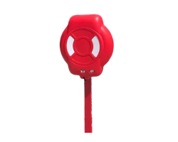 Guardian&trade; Below Ground Armortec Coated Post - Life Ring Housing Sub-surface Pole - Lifebuoy Cabinet Mounting Pole for Soft Ground