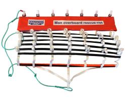 MarkusNet MOB Cradle, SCN6-SCN12 Scramble Nets for Workboats - MarkusNet Ladders & Cradles - Commercial, Supply, Passenger and Military Vessels MOB Nets