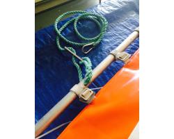 SCN12 Link Pipe with Ropes - Markus LifeNet Accesories for Nets - MarkusNet Fixing Kits for Various Types of Vessels
