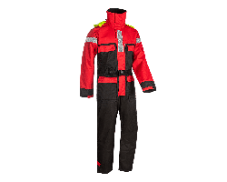Mullion - North Sea 1 Suit - Red/Black