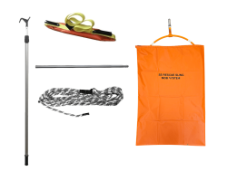 SB Rescue Sling Matesaver with Protective PVC Cover - SOLAS & MCA MOB Recovery Sling for Man Overboard Rescue