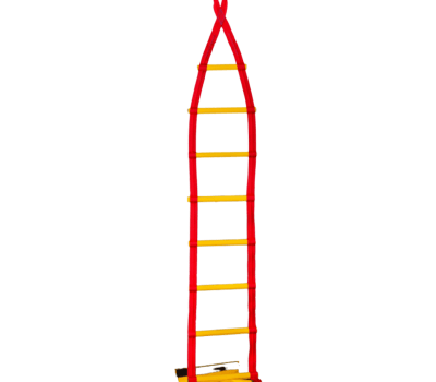 Fibrelight Instinct Ladder - Heavy-Duty Ladder for Fire & Rescue Services - Heavyweight Webbed Ladder with GRP Rungs 