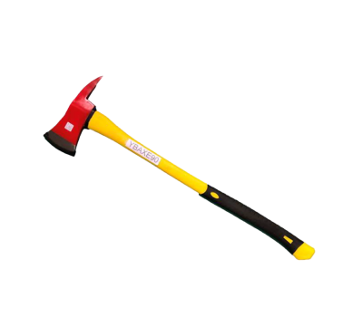 Fireman Axe - Fireman’s Axe High Voltage - Steel Fireman’s Axe with Fibre Glass Handle - FSS code, DIN 14900 Standard - FI-FAX