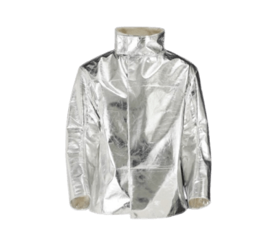  SOLAS Flameguard MK3 Firefighter Jacket - SOLAS Certified Fire-Resistant Jacket - Aluminised Fire Resistant Material Jacket to EN11612