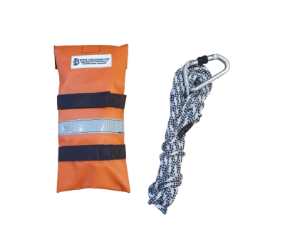 SB Rescue Sling Line & Line Bag Spares - SB Rescue Sling Replacement Line with PVC Bag - Spares for Man Overboard System