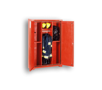 JB17FE 2 x Fire Fighters Equipment Cabinet -   -1