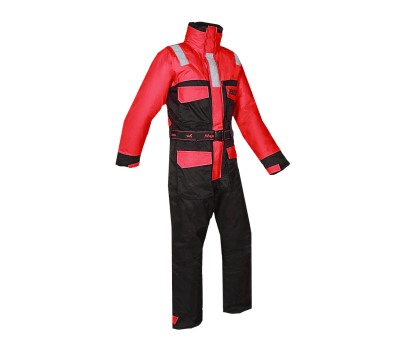 Mullion - North Sea 1 Suit - Red/Black -   -1