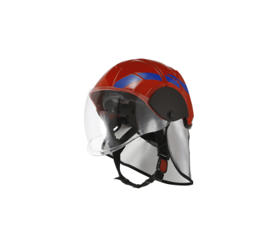 MED ProBuddy Helmet - Flame Retardant High temperature-Resistant - Firefighting Helmet with Full Face Mask