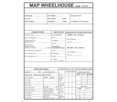 Map Wheelhouse Custom Document (Page 1 of 2) IMO Poster