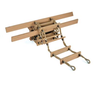Pilot Ladder – Vessel Embarkation Ladder with Beech Wood Spreaders – Durable Hardwood Steps Pilot Boarding Ladder