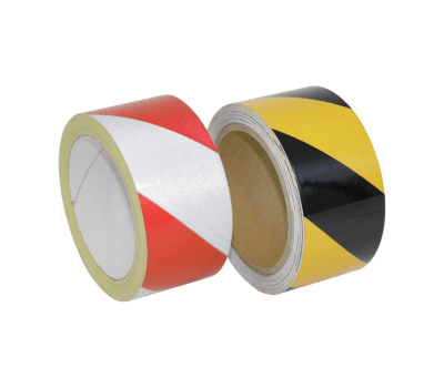 Safety Marking Photo-luminescent Tape - Reflective 'Zebra' Marking Tapes for Hazardous Situations - Highly Reflective  Safety Outline Tape