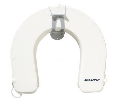 Horseshoe Lifebuoy Holder - UK Holder for Horseshoe Life Ring - Mounting Option for Horseshoe Lifebuoy - Life-saving Equipment Holders