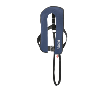 BESTO 165N Auto Harness Lifejacket - Navy