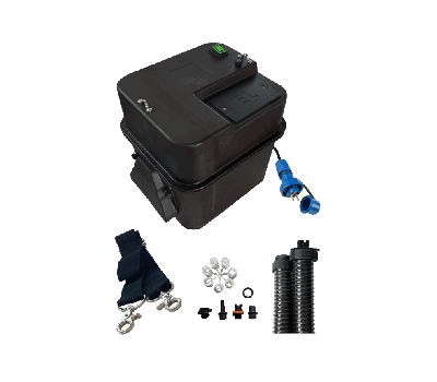 Scoprega GE 1800 EL 120V - Electric Pump 120V - IP66 Rated Electric Inflator and Deflator - GE7S0002