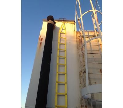 Fibrelight Escape Ladder - Steps for Emergency Disembarking - Ladders for Quick Evacuation from Vessel (25cm Wide) - Escape Ladders for Emergency Evacuation  