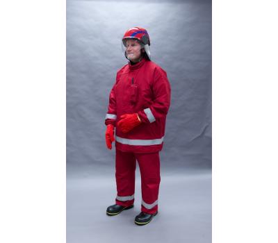 MED FireBuddy Plus Suit Level 2 (2020) - Two-Piece Fire-Resistant Suit for Fire Fighting - Thermal Barrier Jacket & Trousers - Fire Protective Clothing Set