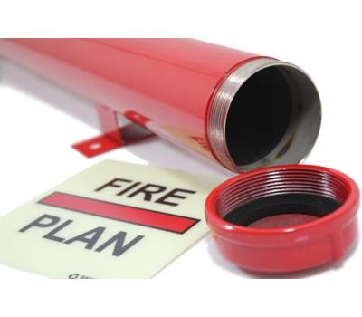 SOLAS Fire Plan Holder - Stainless Steel Maritime Fire Plan Container - SOLAS Safety Fire Plain Container for Crucial Documents - SOLAS Chapter II Reg. 15/2.4.1 and 2.4.2. - IMPA 332613