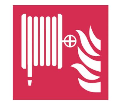 Fire Hose Reel Safety Sign - Fire Fighting Safety Signs for Fire Hose Reel - Fire Safety Equipment Signage - IMPA 336102
