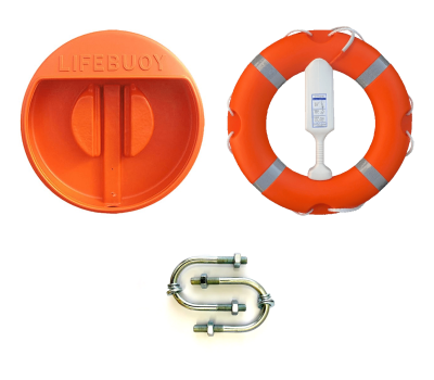 Set 2B - Lifebuoy, Line, Housing, Rail Clamps -   -1